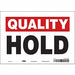Safety Sign 7 in x 10 in Vinyl
