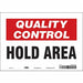 Safety Sign 7 inx10 in Vinyl