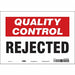 Safety Sign 7 in x 10 in Vinyl