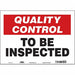 Safety Sign 10 in x 14 in Vinyl