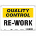 Safety Sign 7 in x 10 in Aluminum