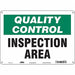 Safety Sign 10 inx14 in Polyethylene