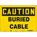 J8809 Safety Sign 10 inx14 in Aluminum