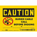 Safety Sign 3 1/2 inx5 in Vinyl