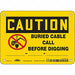 Safety Sign 5 in x 7 in Vinyl