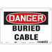 Safety Sign 7 in x 10 in Vinyl