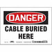 Safety Sign 5 in x 7 in Vinyl
