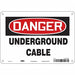 Safety Sign 7 in x 10 in Aluminum