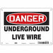 Safety Sign 7 in x 10 in Vinyl