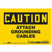 Safety Sign 3 1/2 inx5 in Vinyl