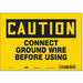 Safety Sign 7 in x 10 in Vinyl