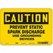 Danger Sign 7 in x 10 in Aluminum