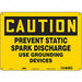 Safety Sign 10 inx14 in Polyethylene