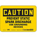 Safety Sign 5 in x 7 in Vinyl
