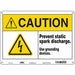 Safety Sign 10 in x 14 in Aluminum