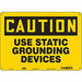 Safety Sign 10 in x 14 in Aluminum