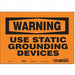 Safety Sign 7 inx10 in Vinyl