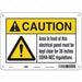 Safety Sign 7 in x 10 in Aluminum