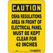 Safety Sign 10 inx7 in Aluminum
