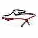 Safety Glasses Anti-Fog Red Nemesis