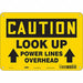 Safety Sign 7 in x 10 in Aluminum
