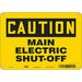 Safety Sign 7 in x 10 in Polyethylene