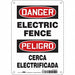 Safety Sign 10 inx7 in Polyethylene