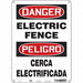 Safety Sign 14 inx10 in Polyethylene