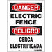 Safety Sign 14 in x 10 in Vinyl