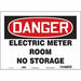 Safety Sign 10 inx14 in Vinyl