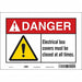Safety Sign 7 inx10 in Vinyl