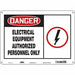Safety Sign 10 in x 14 in Polyethylene