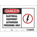 Safety Sign 7 in x 10 in Vinyl