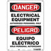 Safety Sign 14 inx10 in Polyethylene