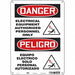 Safety Sign 14 inx10 in Aluminum
