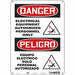 Safety Sign 14 inx10 in Polyethylene