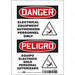 Safety Sign 10 inx7 in Vinyl