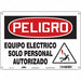 Safety Sign 10 in x 14 in Polyethylene