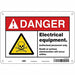 Safety Sign 7 in x 10 in Aluminum