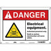Safety Sign 10 in x 14 in Polyethylene