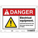 Safety Sign 7 inx10 in Polyethylene