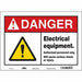 Safety Sign 10 inx14 in Vinyl