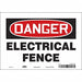 Safety Sign 7 in x 10 in Vinyl