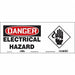 Safety Sign 7 in x 17 in Vinyl