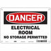 Safety Sign 7 inx10 in Polyethylene