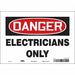 Safety Sign 7 in x 10 in Vinyl