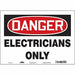 Safety Sign 10 in x 14 in Vinyl