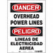 Safety Sign 14 in x 10 in Vinyl
