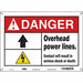 Safety Sign 10 inx14 in Aluminum