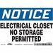 Safety Sign 5 inx7 in Vinyl